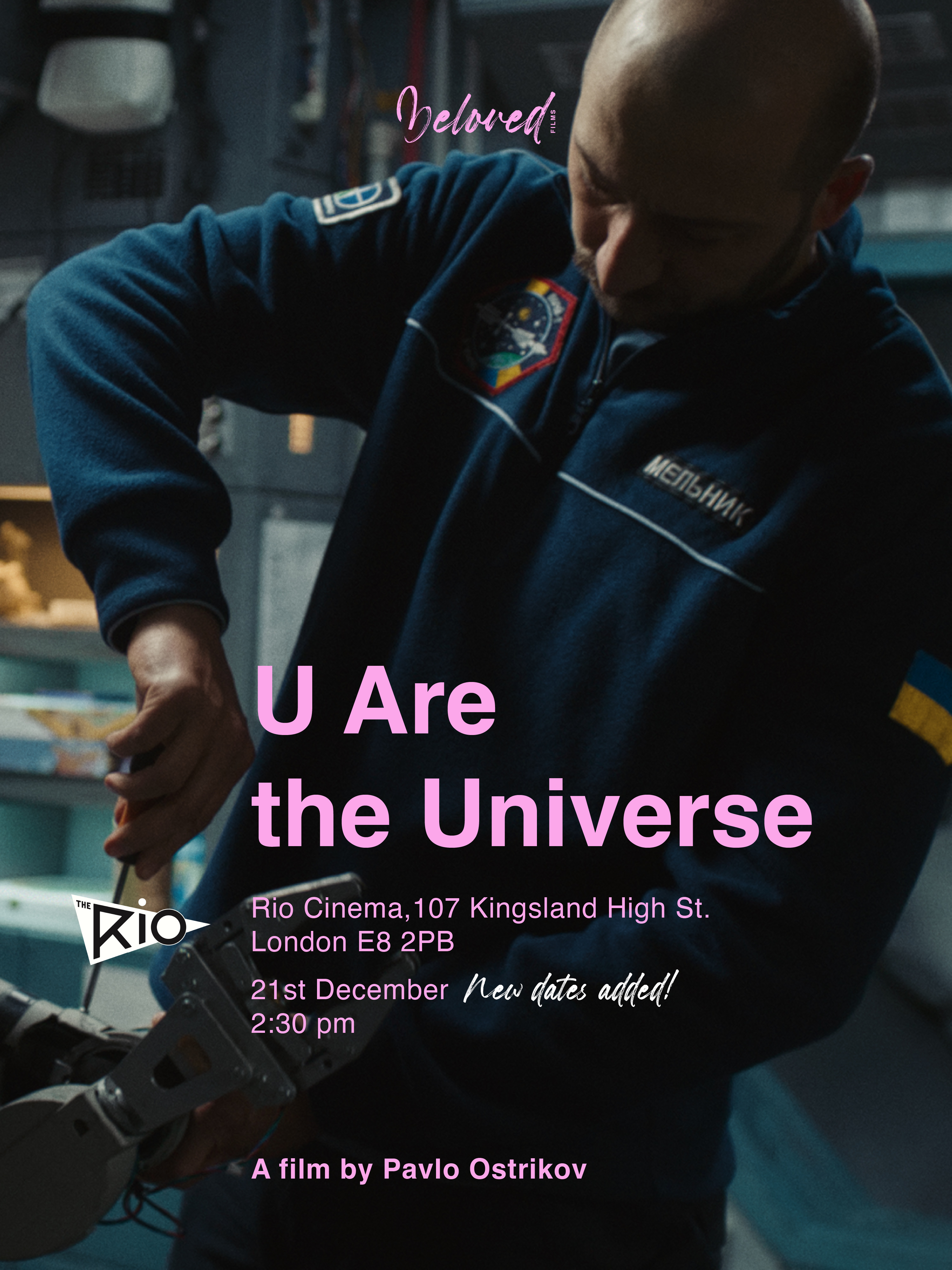 U Are The Universe poster - December 21 screening